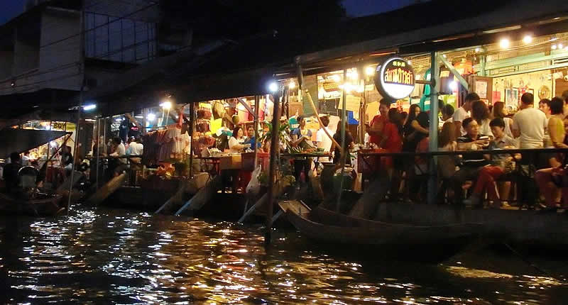 Samut Songkhram, Amphawa, Tailandia